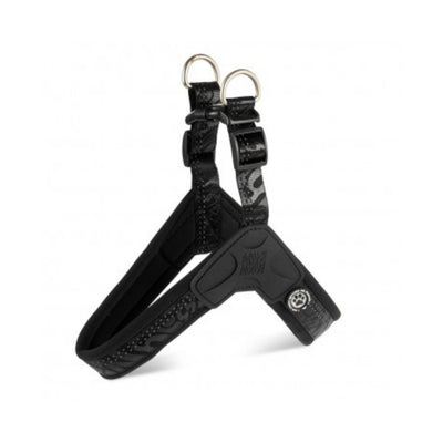 Matrix 2.0 Akıllı Künyeli Q-Fit Köpek Göğüs Tasması - Black (L)