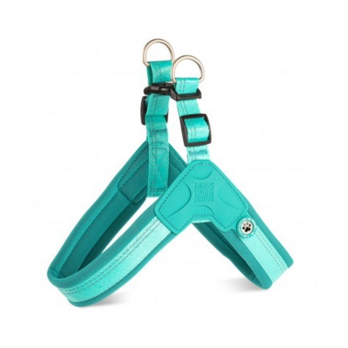 Matrix 2.0 Akıllı Künyeli Q-Fit Köpek Göğüs Tasması - Turquoise (XXS)