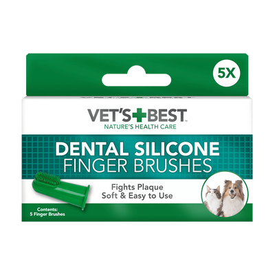 Vet's Best Silikon Parmak Diş Fırçası