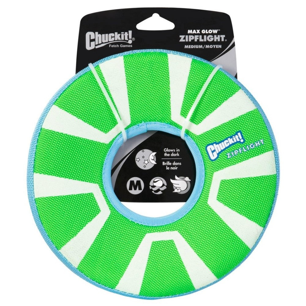 Chuckit! Zipflight Max Glow Gece Parlayan Frizbi (Orta Boy)