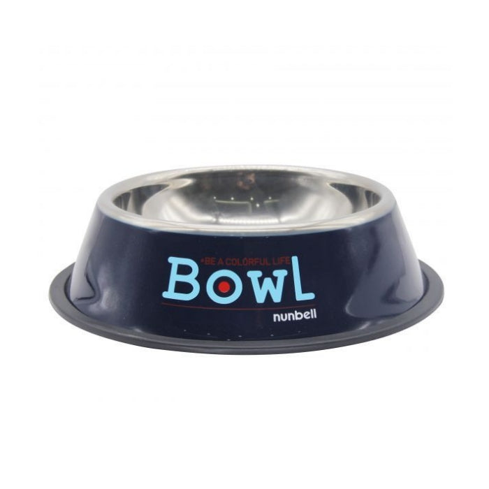 Nunbell Çelik Mama Kabı Renkli 34cm