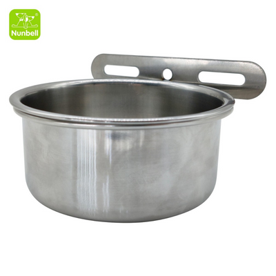 Nunbell Çelik Kuş Mama Kabı 12Cm