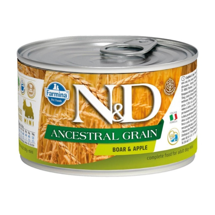 N&D Düşük Tahıllı Yaban Domuzu&Elma 140gr Yaş Köpek Konservesi