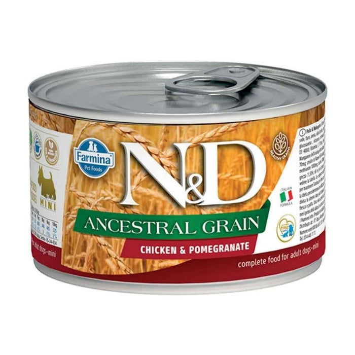 N&D Düşük Tahıllı Tavuk&Nar 140gr Yaş Köpek Konservesi