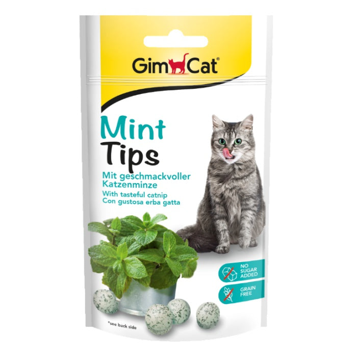 GimCat Mint Tips Ödül Tableti 40gr