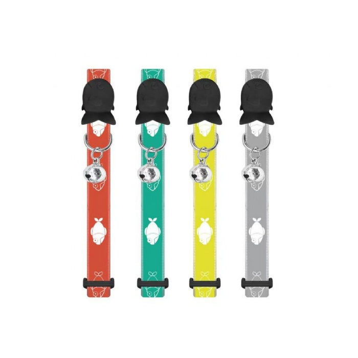 Nunbell Kedi Boyun Tasması Balık Desenli
