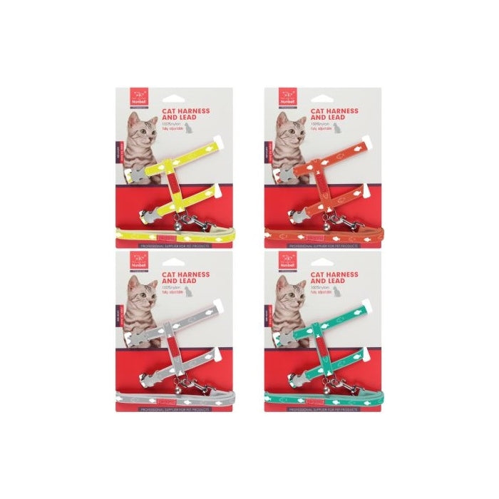 Nunbell Kedi Gögüs Tasması Balık Desenli