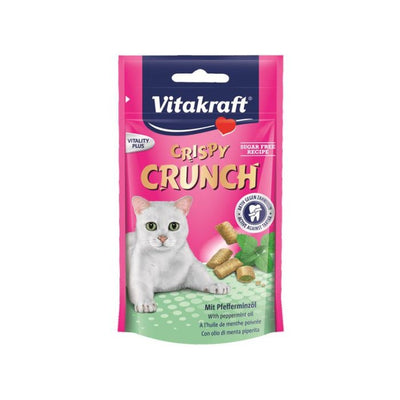 Vitakraft Crispy Crunch Naneli Kedi Ödülü 60gr