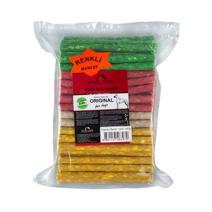 Esca Munchy Renkli 12cm 8gr 100'lü
