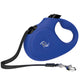 Polo Solid Mavi Otomatik Köpek Tasması Medium 5m/25 Kg