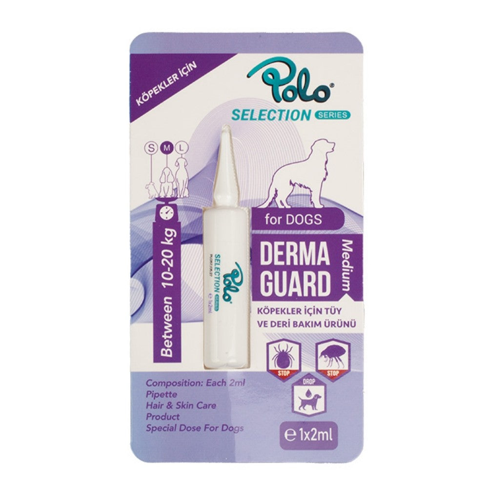 Polo Köpek Tüy Deri Bakım Ürünü Medium 2ml