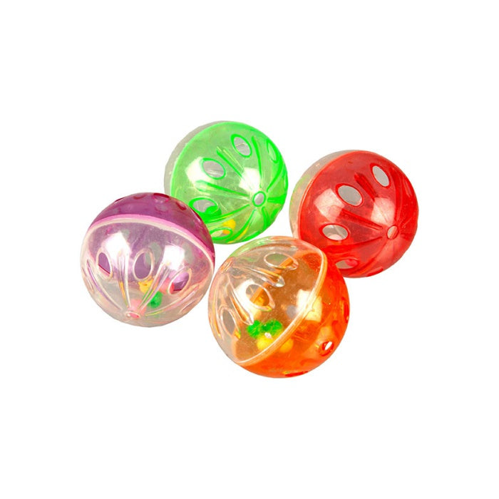 Polo Plastik Delikli Top Kedi Oyuncağı 4cm