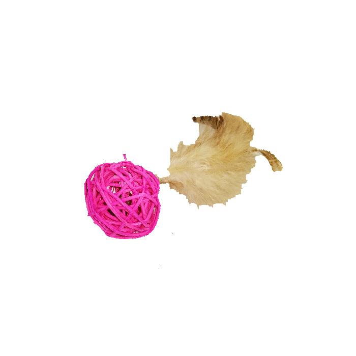 Polo Kuyruklu Sargı Top Kedi Oyuncağı 4cm