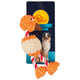 Polo Peluş İp Ayaklı Tavuk 3 Renk Köpek Oyuncağı 28cm