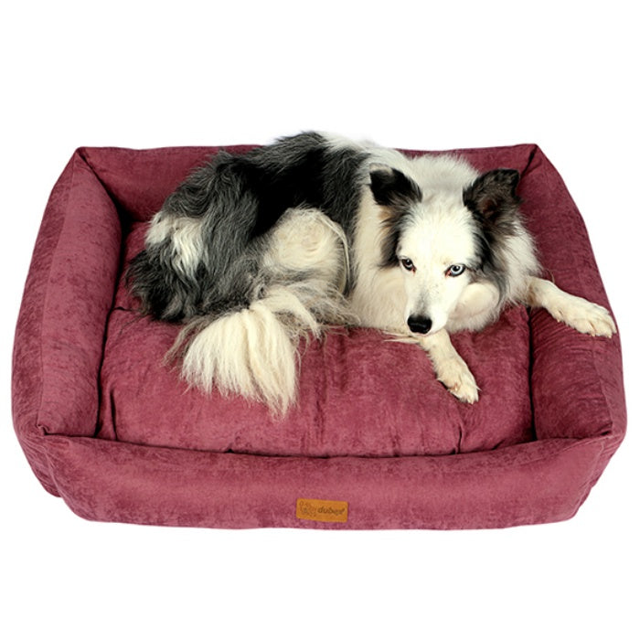 Dubex Cookie Kedi Köpek Yatağı Gül Kurusu Large