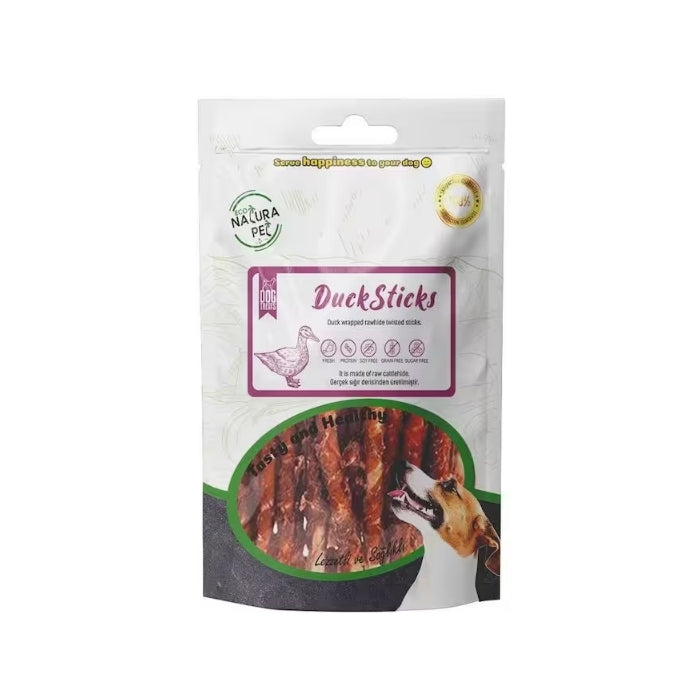 Eco Natura Pet Duck Sticks Ördek Sargılı Stick Kemik Köpek Ödülü 90gr