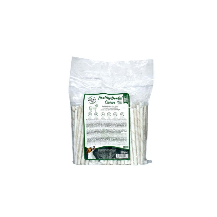 Eco Natura Pet Healty Dental Chews Natural Burgu Kemik 13cm100lü 550Gr