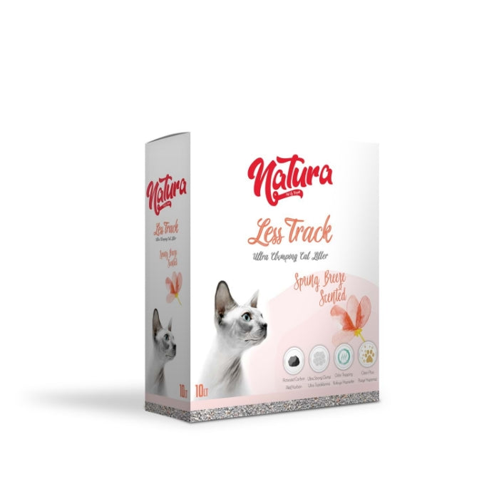 Natura Less Track Bahar Esintisi Kokulu Kedi Kumu 10lt