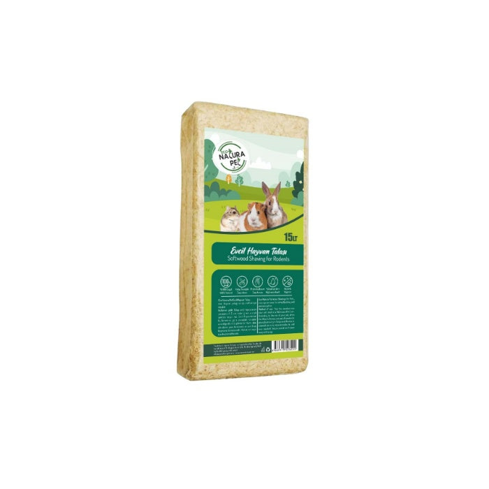 Eco Natura Pet Evcil Hayvan Talaşı 15Lt