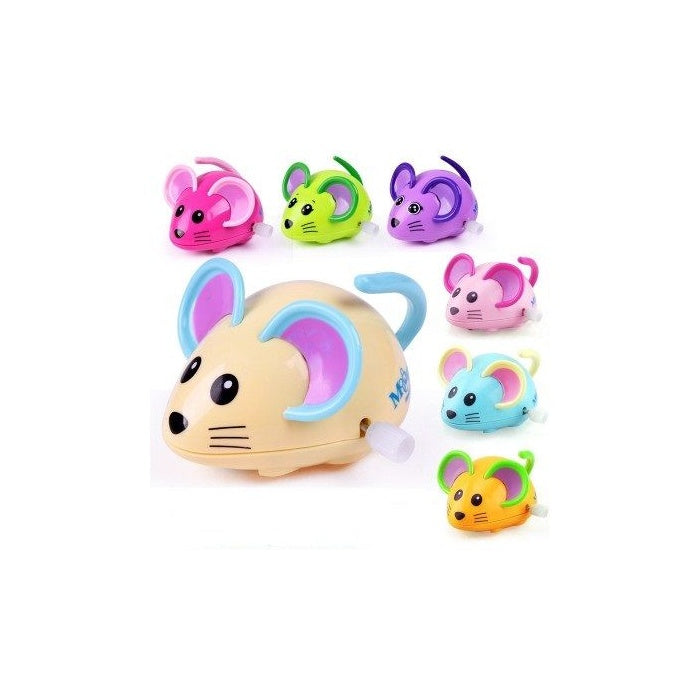 Nunbell Kurmalı Fare Renkli Kedi Oyuncağı 7cm