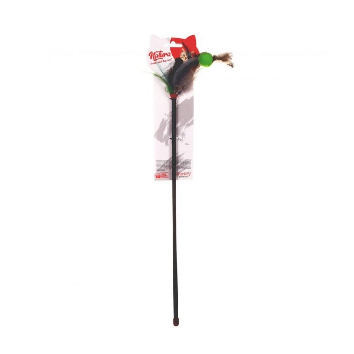 Natura Toplu Basit Kedi Olta Oyuncak 60 cm PTC-033