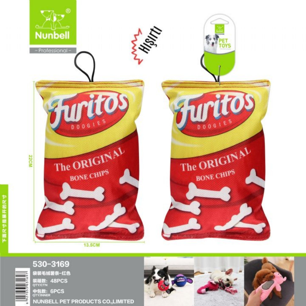 Nunbell Köpek Oyuncağı Cips Paketi
