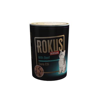 Rokus Dana Etli Yavru Kedi Konservesi 410 g.