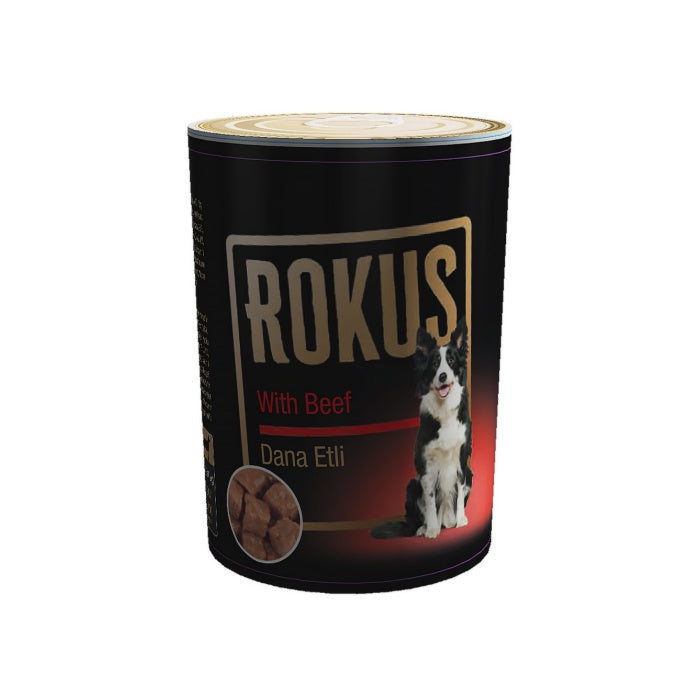 Rokus Dana Etli Köpek Konservesi 410 g.