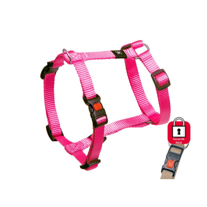 Karlie Kilitli Göğüs Tasma S 35-50cm Pembe