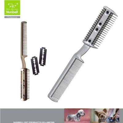 Nunbell Kedi Köpek Tüy Düzeltme Tarağı