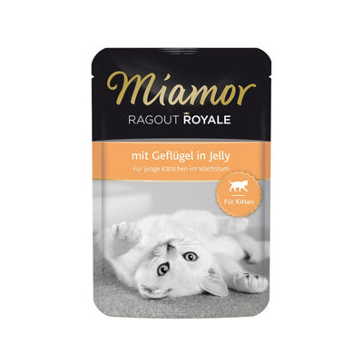 Miamor Ragout Kitten Tavuklu Pouch Kedi Yaş Mama 100gr