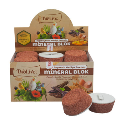 BioLive Vanilyalı Keçi Boynuzlu Mineral Blok