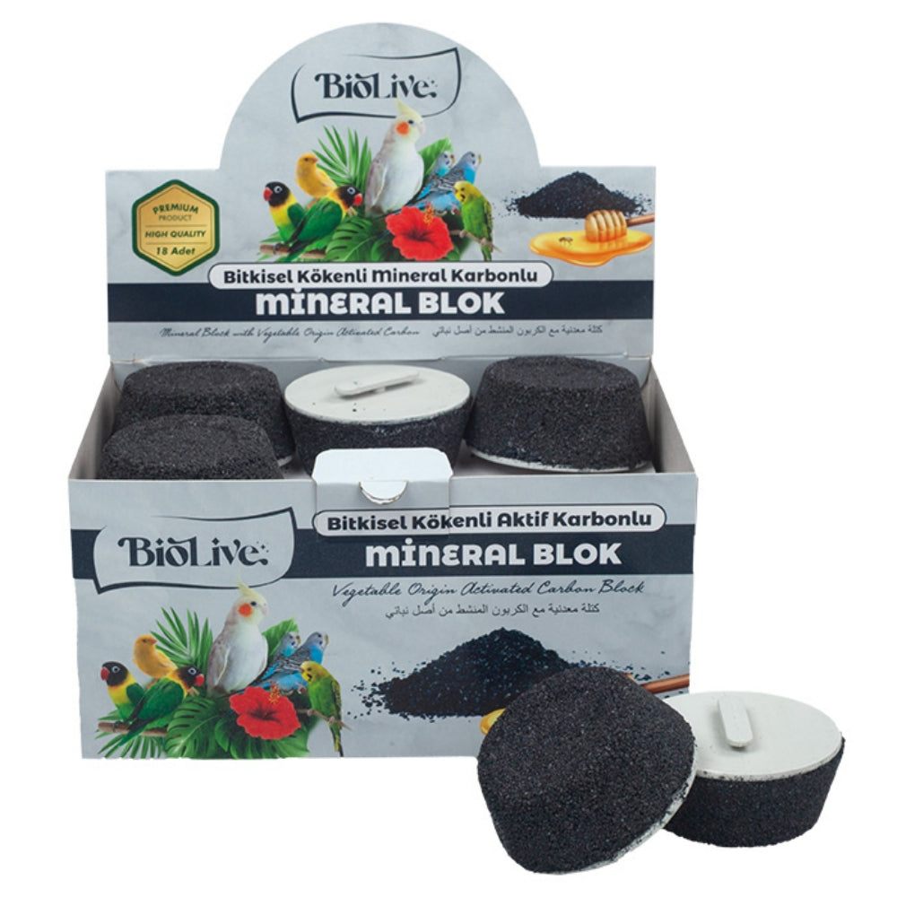 BioLive Aktif Karbonlu Mineral Blok