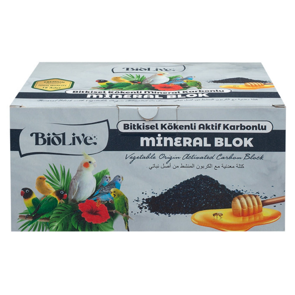 BioLive Aktif Karbonlu Mineral Blok