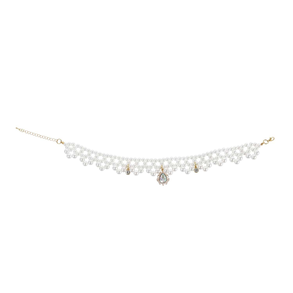 M-Pets Glam Prestige Aksesuar White Jewel (L)