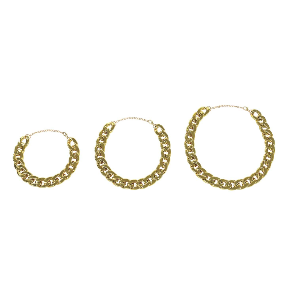M-Pets Glam Prestige Aksesuar Gold Chain (L)