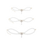 M-Pets Glam Prestige Aksesuar White Roses (S)
