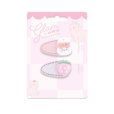 M-Pets Glam Köpekler İçin Aksesuar Toka Pink