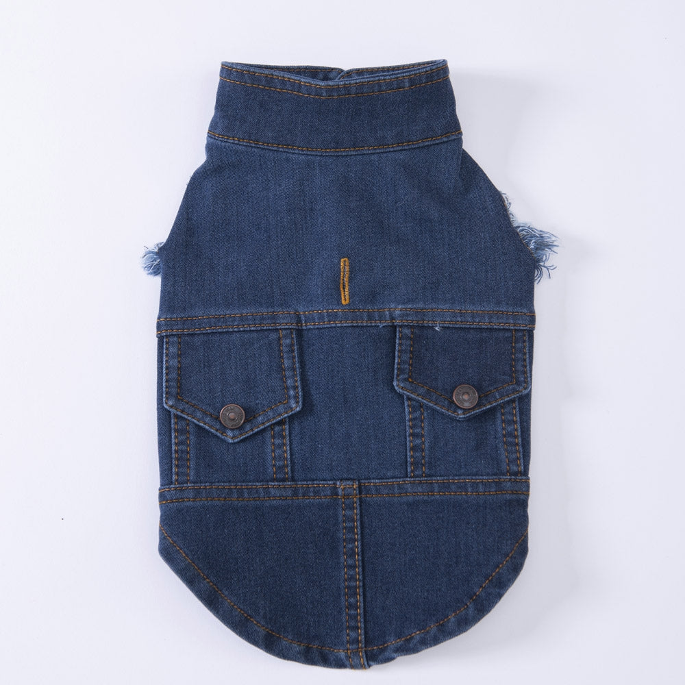 PawStar Denim Vest 2XL