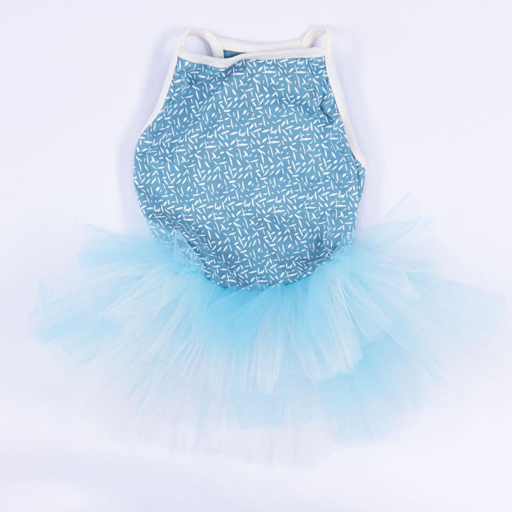 PawStar Blue Polka-Dot L