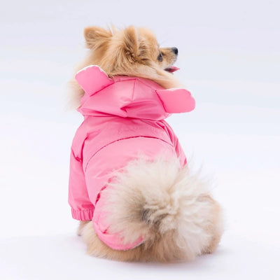 Pawstar Pink Sydney Raincoat 2XL