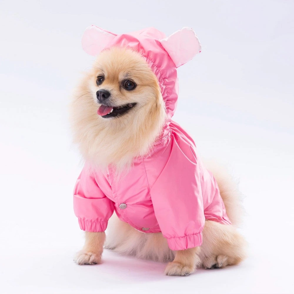 Pawstar Pink Sydney Raincoat L
