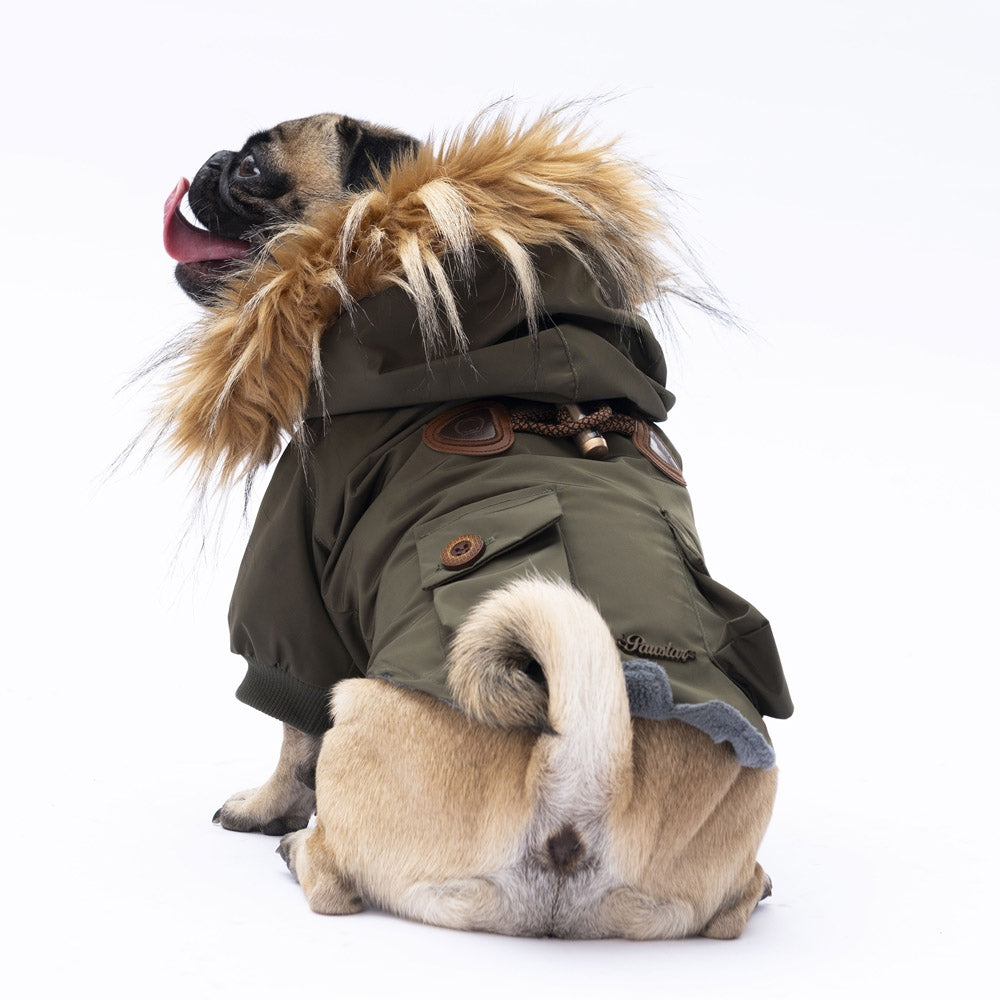 Pawstar Khaki Charles Raincoat 2XL