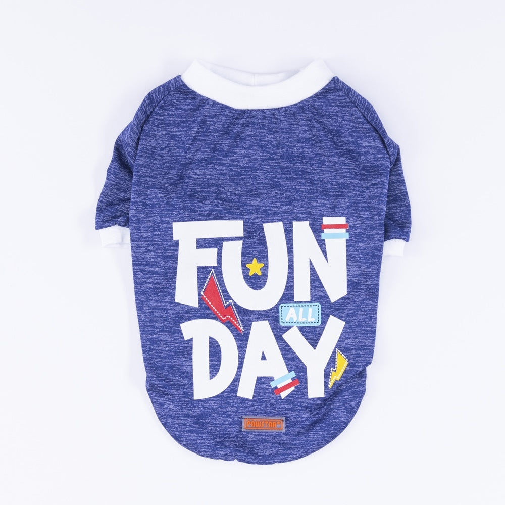 PawStar Blue Fun Day Sweat L