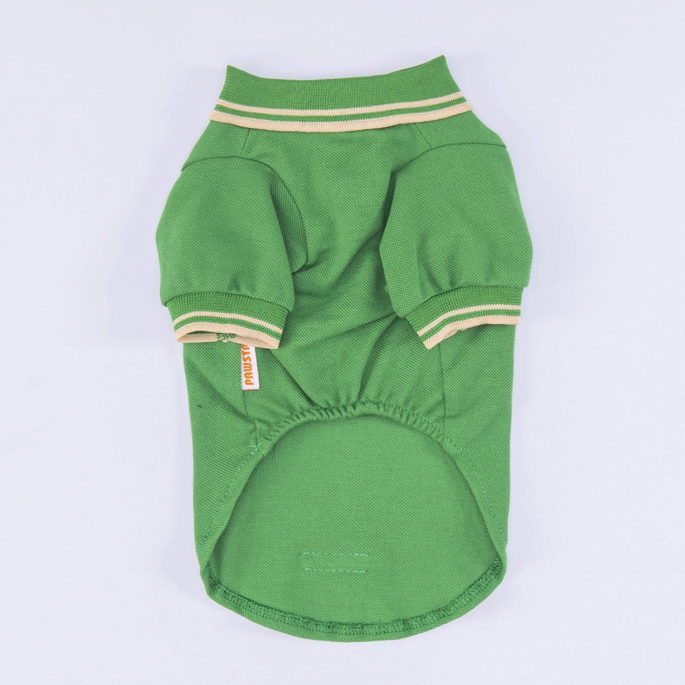 PawStar Green Marine Polo Shirt M