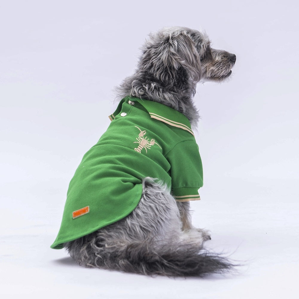 PawStar Green Marine Polo Shirt XL