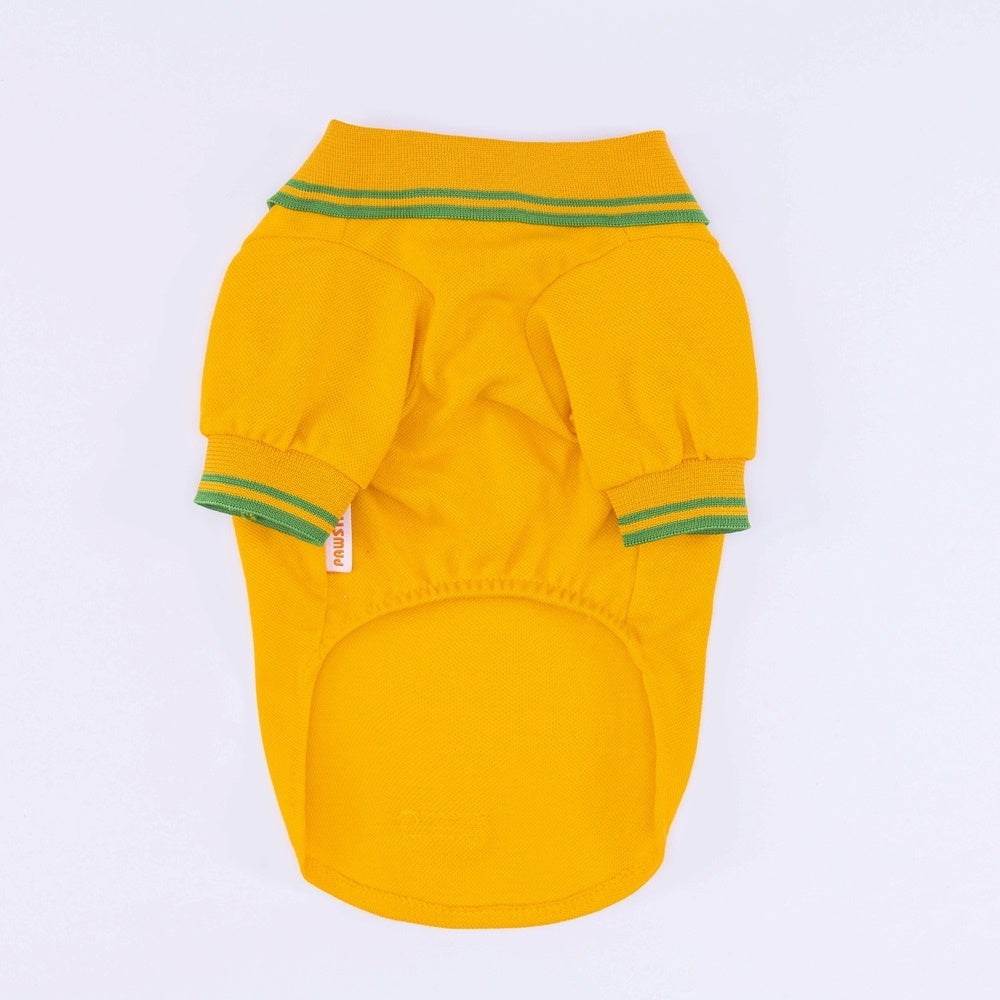 PawStar Yellow Marine Polo Shirt 2XL