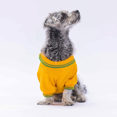 PawStar Yellow Marine Polo Shirt M