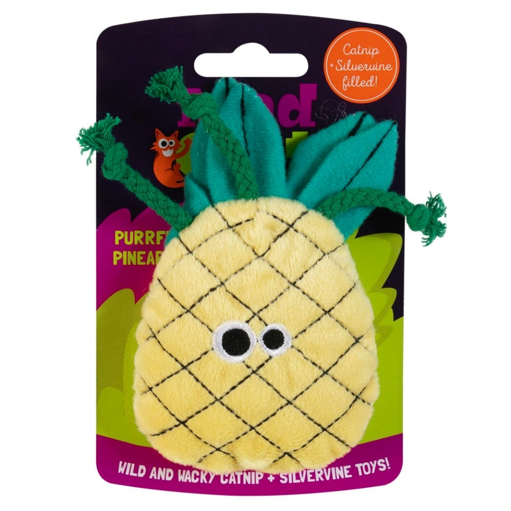 Mad Cat Purrfect Pineapple Kedi Otlu ve Matatabili Kedi Oyuncağı