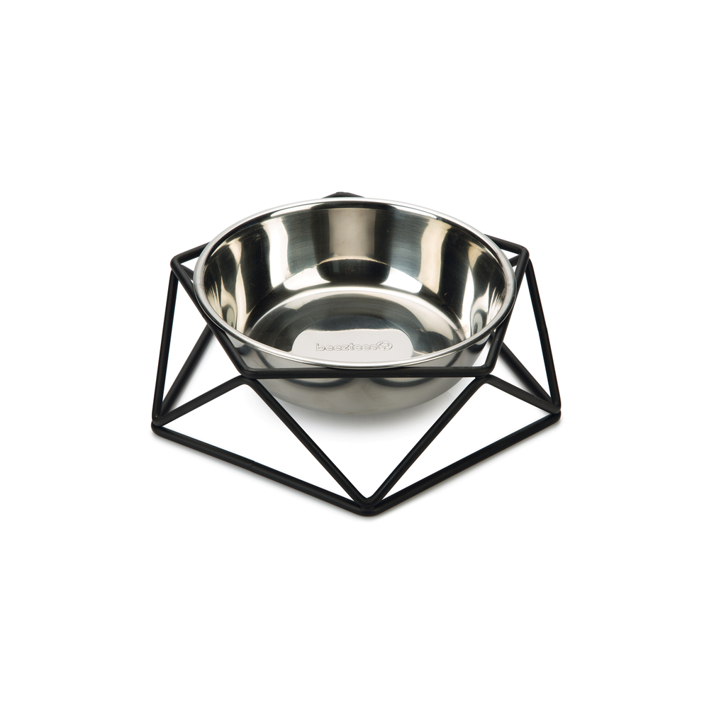Beeztees Köpek Mama Su Kabı, Paslanmaz Çelik, 21,5cm, 700ml